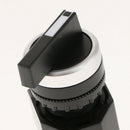 Latching Selector Rotary Switch 22mm Mounting ON-OFF 3 Position Switch Knob