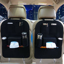 Auto Car Seat Back Multi-Pocket Storage Bag Organizer Holder Accessory Black  MO