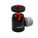 U-30 CNC Metal Mini Tripod Ball Head Ballhead with 1/4 Thread Tripod Head