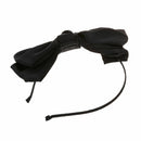 1X Sweet Cute Korea Style Big Bowknot Hair Band Bow Headband(black)