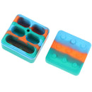 50ml Non Stick Stackable Jar Silicone Wax Containers Square container SilicoFT