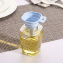 Novelty silicone folding funnel telescopic long Collapsible Style funnels f M7Q4
