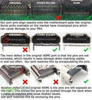 PlayStation 4 PS4 HDMI Port Display Socket Jack Connector U3L3 M6H8
