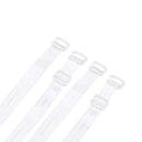 12PCS/6Pairs Clear Invisible Transparent Bra Straps