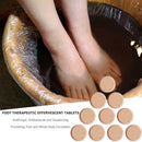 10pcs Ginger Massage Effervescent Tablets Treatment Anti-Swelling Foot SPA