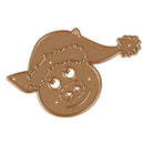 Pig Wear Cap Cutting Dies Stencils Scrapbook Embossing DIY Craft Album Card