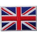 UK Flag Embroidered Iron/Sew On Patch United Kingdom Badge Transfer 7x4.5cm Gw