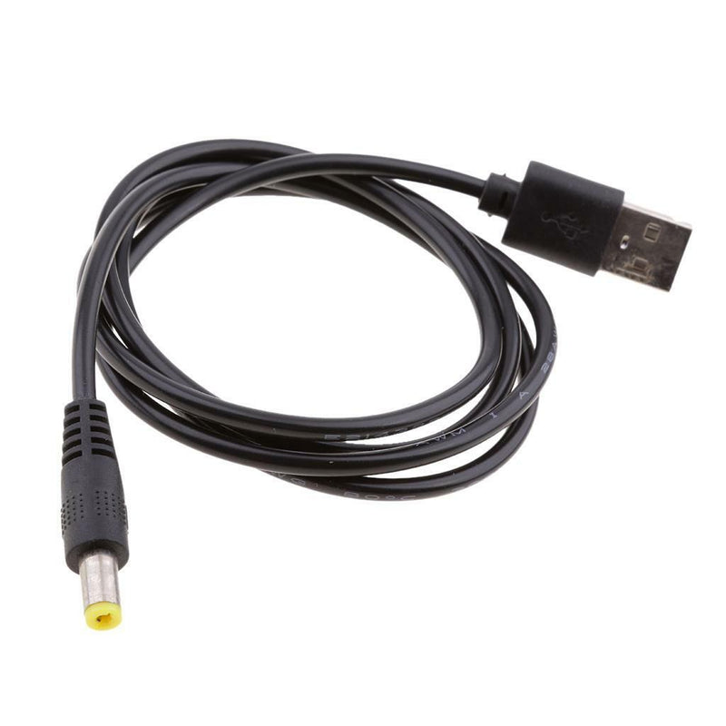 USB to DC Power Cable USB A to Male DC 2.1mmx5.5mm Power Charging Cable