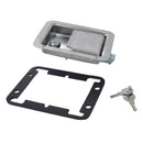 Marine Stainless Steel Paddle Latch Truck Tool Box Doors Lock Latch & Key