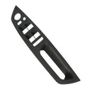 Right Front Window Switch Door Handle Cover for BMW X5 E70 X6 E71 (Black)