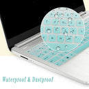 2 Pieces Silicone Laptop Notebook Keyboard Skin Cover For  15.6''BF Laptop