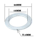 4 Pieces Bike Pedal Gasket Washer Flat Washer Cycling Equipment Accessories