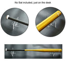 Horizontal Tabletop Desk Top Baseball Bat Acrylic Holder Display Stand Rack