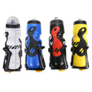 650ML Portable Outdoor Bicycle Cycling Sports Jug Water Bottle Cup + Holder A