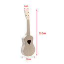 1set 21Inch DIY Wooden Ukulele Kit Tool Handwork Support Painting Children's,a