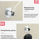 Modern ABS RV Parts Wall Mounted Seamless Adjustable Angle Shower Head Holder