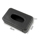 Car Tissue Box visor type PU leather car tissue box napkin holder car tissu
