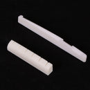 2xFaux Buffalo plastic Bridge Saddle&Slotted Nut for 6 String Acoustic Guitar MO