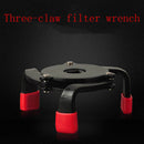 Universal One Way 3 Jaw Auto-Adjust Oil Filter Wrench 55-100mm Range