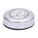 Battery-Powered Wireless Tap Light Touch Lamp Stick-on Push Night for Closet