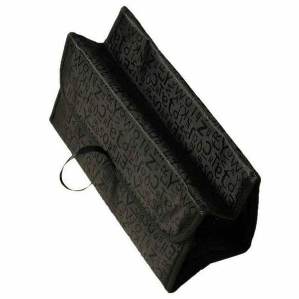 Black Portable Foldable Toiletry Bag Bellows Storage Makeup Travel R7N1