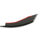 Carbon Fiber Front Fog Light Lamp Eyebrow Cover Trim for Ford Mustang 2018