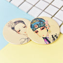 Mini Queen Series Mirror Portable Makeup Mirror Small Pocket Traveling One-Si Gw