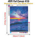 5D DIY Full Drill Diamond Painting Scenery Cross Stitch Mosaic Kit (B105)