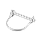 Axle Locking Pin Safety Coupler Pin 5/16 Inch Diameter 2 3/4 Inch Longbow Shapes