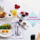 10pcs Music Shape Table Number Holder Name Place Card Holder Memo Clip Hold