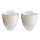 2x Wall Hanging Self-watering Plant Flower Pot Plastic Planter with Trackless