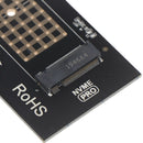 M.2 NVMe Express Card M Key to PCIE 3.0 X4 Adapter External SSD Support 230S Gw