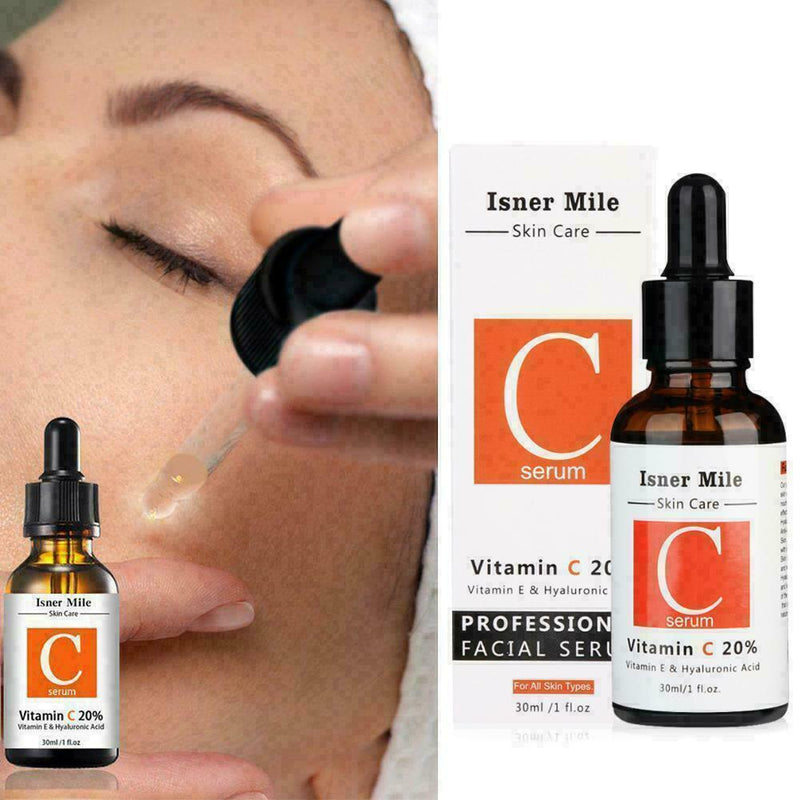 30ml pure Vitamin C Hyaluronic Acid Serum for facial care A9C2 J6N8