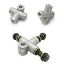 1 Piece 3-Way Forged Valve Aluminum 9mm/0.35inch Tempering Mixing Valve ghf