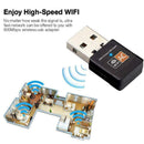 AC600 Mbps Dual Band 2.4/5Ghz Wireless USB Mini WiFi 802.11 Adapter New Net Q2G1
