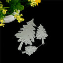 3pcs Christmas Trees Metal Cutting Dies For DIY Scrapbooking Album Paper Card  Z