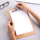 A4 Wooden Clipboard File Folder Stationary Board Hard Board Writing Plate C