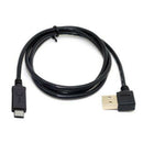 Reversible USB-C USB 3.1 Type C to USB 2.0 90 Degree Left & Right Angled Da