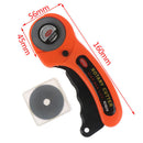 45mm Rotary Cutter Set 5pcs Blades for Fabric Paper Circular Cut Cutting Di FT