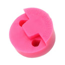 Rubber Pink Violin Fiddle Practice Mute Sordine Silencer for Violinist