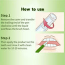 Teeth bright white pen teeth whitening remove plaque stains smoke stains B4 L7V8