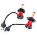 2PCS 2900W 4-sides H4 HB2 9003 LED Headlight Kit 560000LM Hi/lo Beam 6000K Bulb@