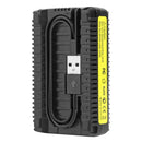 Smart LCD Display Dual Port USB Battery Charger for GoPro Hero 7 6 5 Black