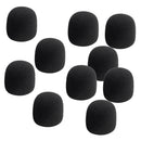 10 Pieces Handheld Microphone Cover Foam Windscreens for 40mm Mic Parts
