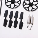Replacement Parts Metal Motor,Plastic Gear,Rotor Blade Wings for Wltoys V911