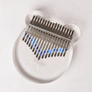 2pcs Kalimba Scale Stickers Thumb Piano Key Note Decals Musical Instrument A
