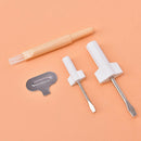 4pc/set Needle Plate Driver Sewing Screwdriver Cleaning Brush Sewing Repair T`US