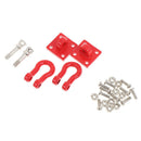 2 pcs Carriage Metal Trailer Hook Ring Rescue Trailer Hoo OZ