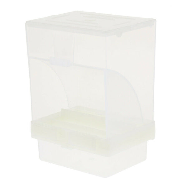 2Pcs Automatic Bird Feeder, No Mess Bird Feeder Parrot Integrated Budgie Feeder