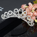 Wedding Bridal Comb Tiara Rhinestone Crystal Crown Pageant Prom Hair Headband